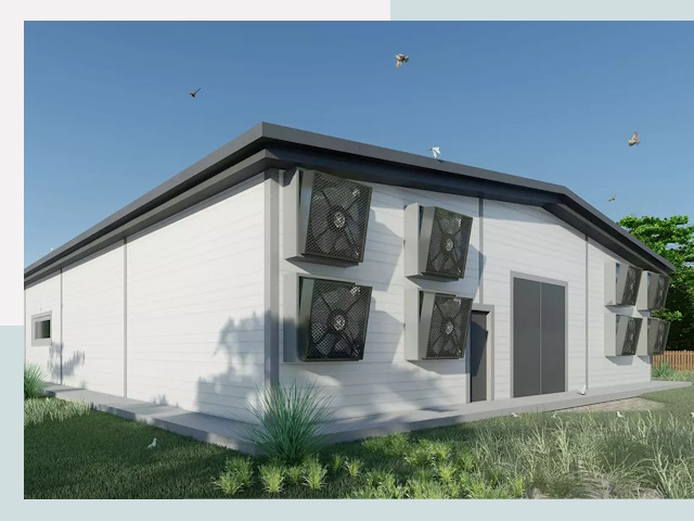 Строительство птичников в Щербинке