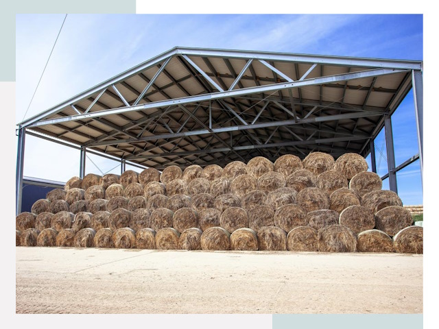 Строительство сенохранилищ в Щербинка от 611 руб.