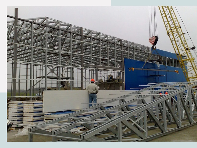 Строительство заводов в Щербинке