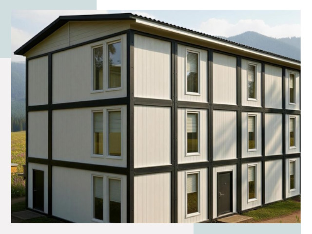 Модульные общежития в Щербинке