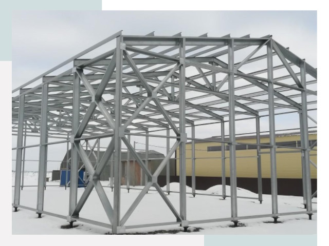 Каркасные ангары в Щербинке