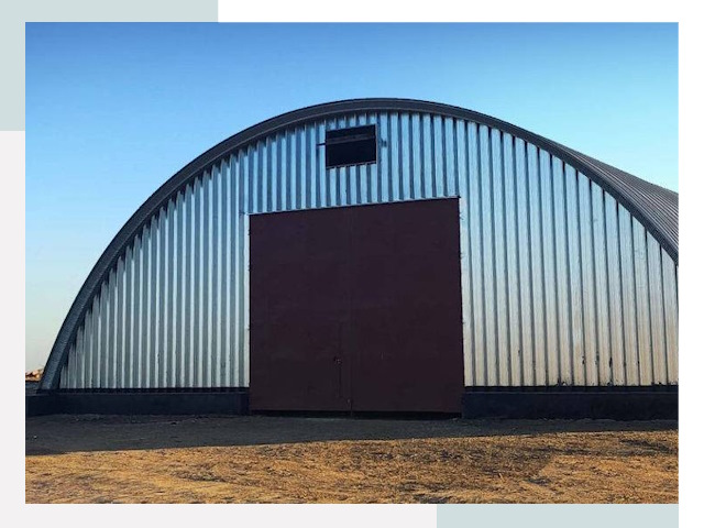 Арочные ангары в Щербинке