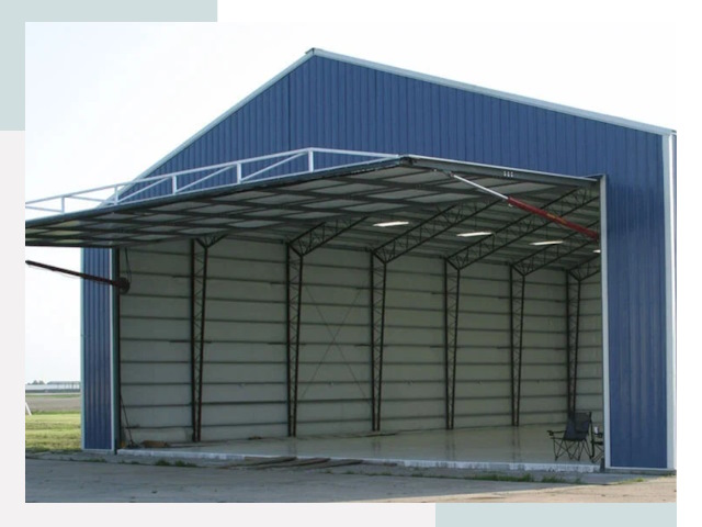 Прямо стенные ангары в Щербинке