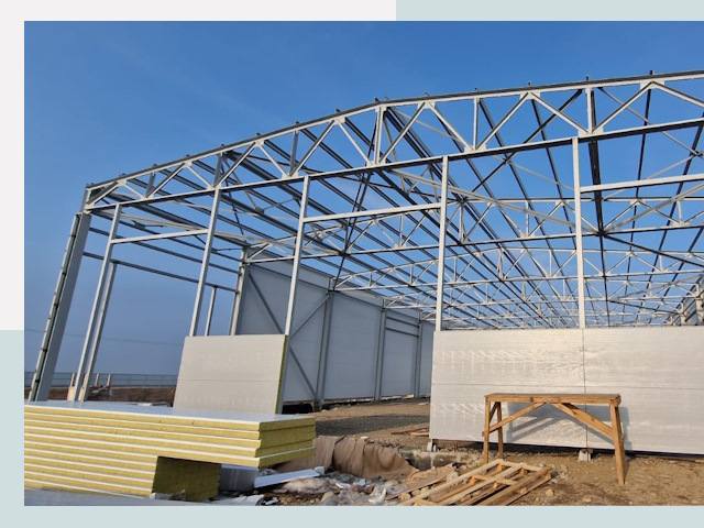 Утепленные ангары в Щербинка от 611 руб. за м²