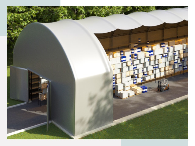 Тентовые ангары в Щербинке