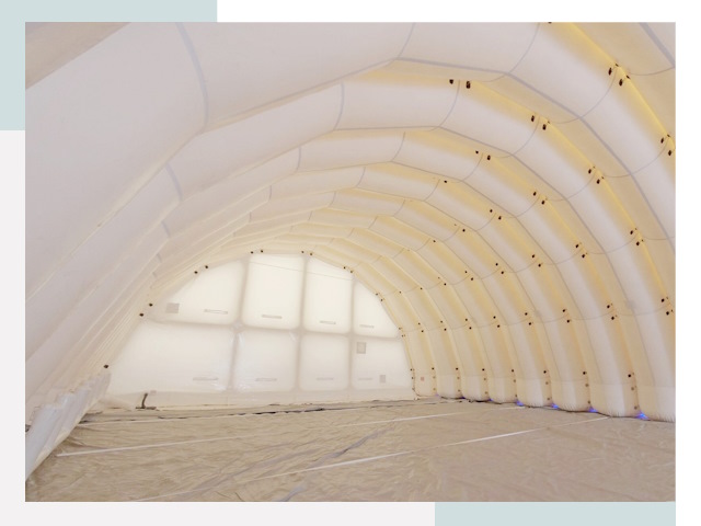 Пневмокаркасные ангары в Щербинке