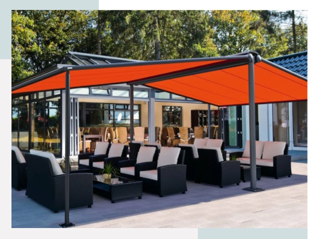 Навесы для кафе и ресторанов в Щербинке
