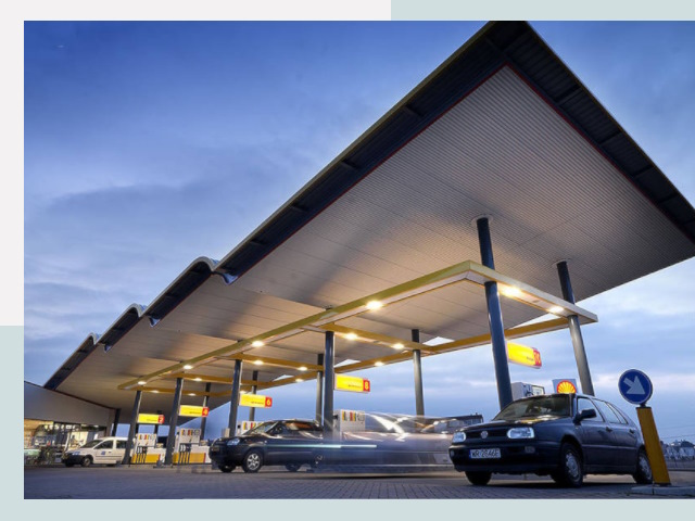 Навесы для АЗС в Щербинка от 611 руб. - Защита и комфорт