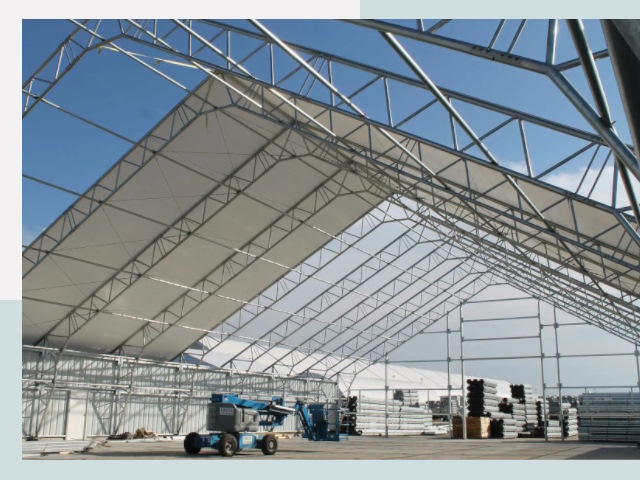 Каркасно-тентовые сооружения от СтальСтрой-Щрб по цене 611 руб.
