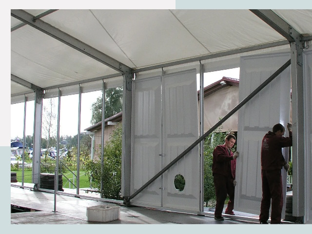 Быстро сборные шатры в Щербинка от 611 руб. за м²