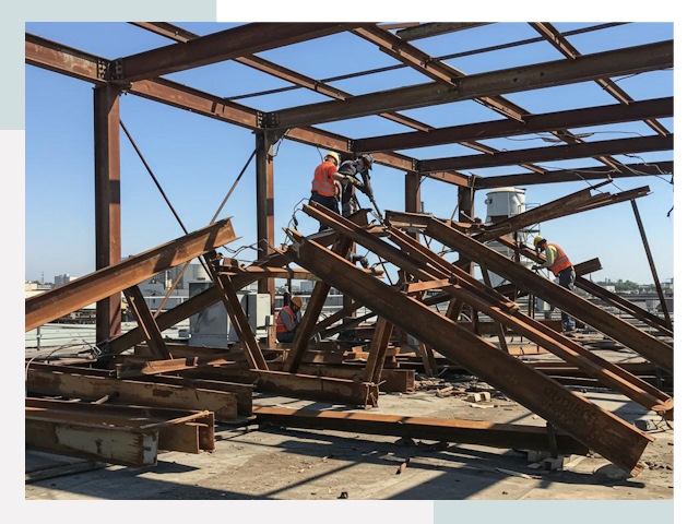 Демонтаж металлоконструкций в Щербинке от 611 руб.