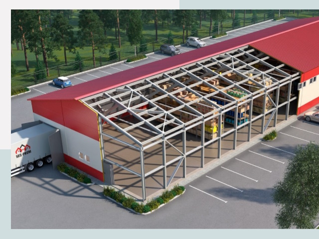 Проектирование ангаров в Щербинке от 611 руб.