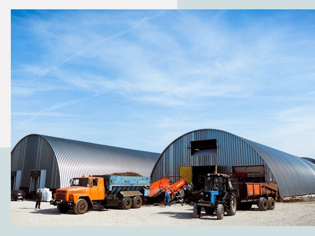 Ангары для спецтехники в Щербинке